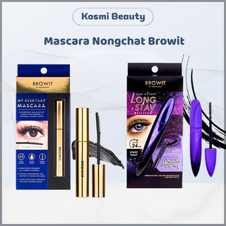 Mascara Nongchat Browit chuốt mi nongchat làm dài và cong mi dạng lược My Everyday 5.5g Endless Night - Kosmi Beauty
