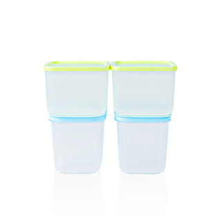 Bộ 4 Hộp Đựng Thực Phẩm Tupperware Trữ Mát Trữ Đông Starter Set II