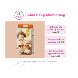 {Chính hãng} Bỉm UPENG, Tã UPENG Nội Địa Trung Phiên Bản Cao Cấp, Mỏng, Nhẹ, Bổ Sung Vitamin E Ngừa Hăm, Mềm Mại Cho Da