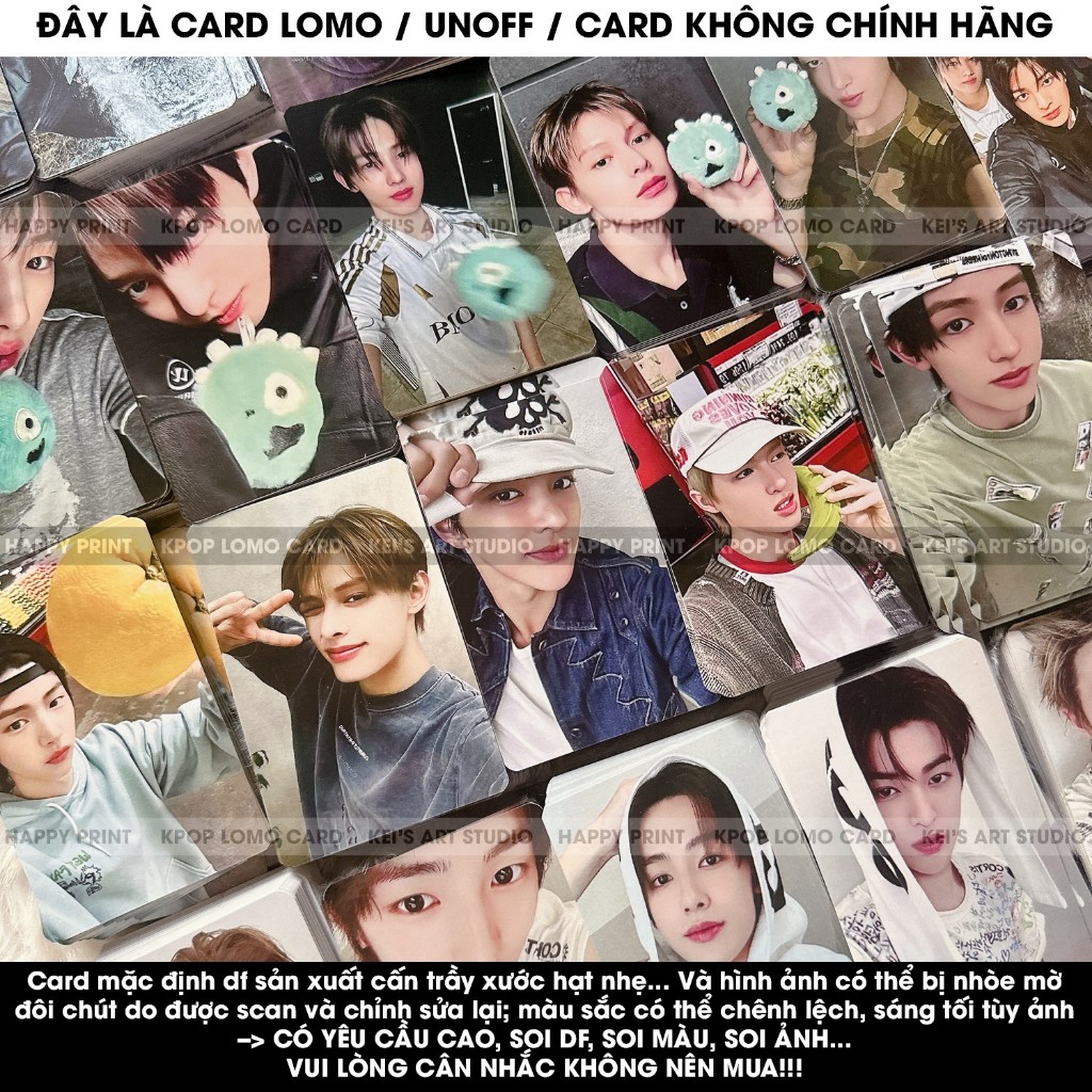 [CARD LOMO] Thẻ ảnh photocard lẻ hot CORTIS: James, juhoon, martin, seongyheon, keonho