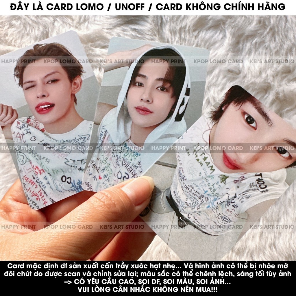 [CARD LOMO] Thẻ ảnh photocard lẻ hot CORTIS: James, juhoon, martin, seongyheon, keonho