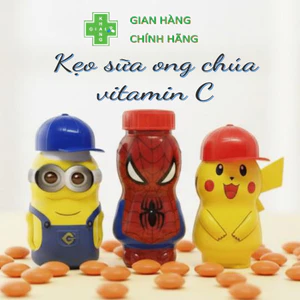 Viên ngậm sữa ong chúa Vitamin C hình dễ thương (Lọ 10 viên)