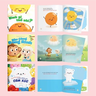 Sách - Ehon nuôi dưỡng tâm hồn & phát triển tư duy song ngữ Anh - Việt cho trẻ 0 - 6 tuổi (Bộ 10 cuốn) - NXB Hà Nội