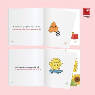 Sách - Ehon nuôi dưỡng tâm hồn & phát triển tư duy song ngữ Anh - Việt cho trẻ 0 - 6 tuổi (Bộ 10 cuốn) - NXB Hà Nội
