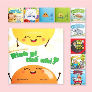 Sách - Ehon nuôi dưỡng tâm hồn & phát triển tư duy song ngữ Anh - Việt cho trẻ 0 - 6 tuổi (Bộ 10 cuốn) - NXB Hà Nội