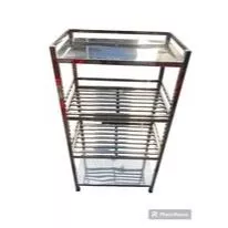 Kệ Inox 4 Tầng Đa Năng – Kích Thước ĐA DẠNG