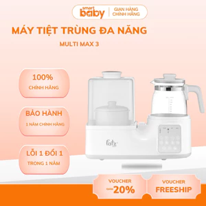 Máy tiệt trùng đun nước đa năng điện tử Fatz Baby Multimax 3 FB9322SJ