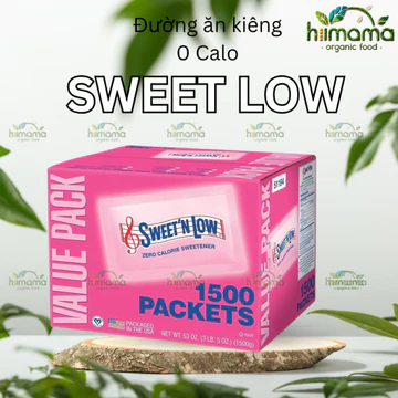 [Date 2027] Set 100 gói Đường Sweet’N Low Ăn Kiêng 0 Calo - Giảm Cân Ăn Kiêng Tiểu Đường Tim Mạch