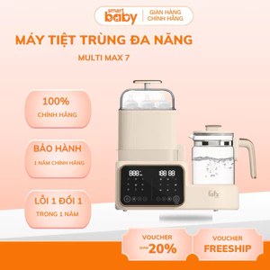 Máy tiệt trùng đun nước đa năng điện tử Multimax 7 Fatzbaby