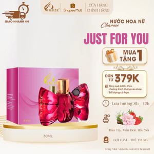 [Quà tặng bạn gái, sinh nhật] Nước hoa nữ Charme Just For You 30ml ngọt ngào, chính hãng, lưu hương