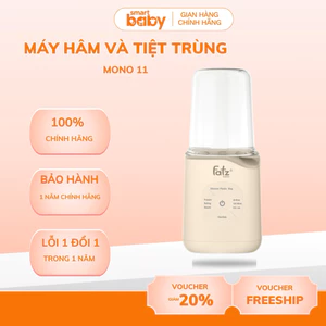 Máy hâm sữa và tiệt trùng điện tử Mono 11 FB3009TN Fatz baby