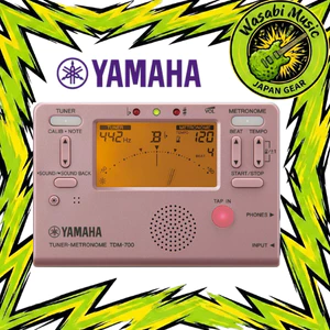 YAMAHA TDM-700P Tuner Metronome / Màu Hồng / Chức năng Kép & Sound Back / Chuẩn mực cho Luyện tập