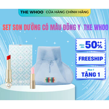 Son dưỡng whoo môi chống nắng Hàn Quốc Đông y The Whoo Gongjinhyang Mi Glow Lip Balm 3.3g