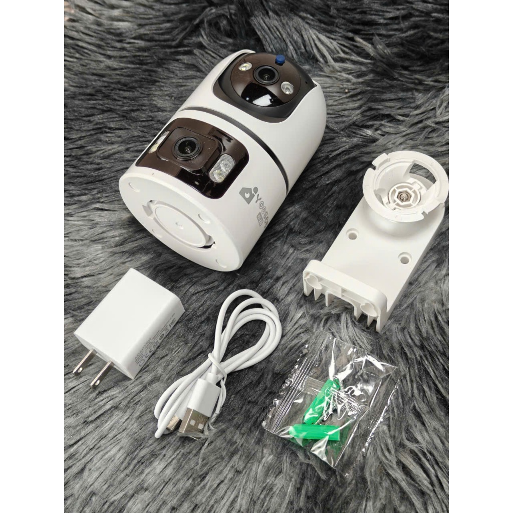 Camera Wifi Yoosee 2 Mắt Trong Nhà Xoay 360 Độ Có Màu Ban Đêm - Hỗ Trợ Đàm Thoại 2 Chiều Tiện Dụng