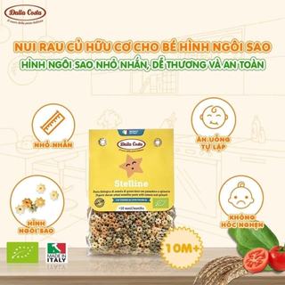 Nui rau củ hữu cơ cho bé Dalla Costa Organic Baby Pasta 200g