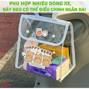 túi treo xe máy trong suốt đựng đồ tiện lợi
