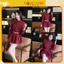 Set dạ Tweed mix chân váy xếp ly xoè tiểu thư, Set váy dạ Hàn Quốc siêu xinh sẵn hàng kèm video