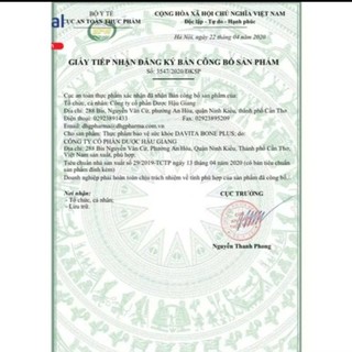 =>  SẢN PHẨM BỔ SUNG CALCI VÀ KHOÁNG CHẤT CHO CƠ THỂ DAVITA BONE PLUS.Chính hãng DHG Pharma