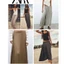 Chân váy midi lụa mềm xếp ly ZR* bigsize - dư xịn.