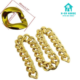 Dây Chuyền Vàng Giả Khổng Lồ Bản Bự 3.5CM - Vòng Cổ Vàng To Style HipHop, Đạo Cụ Phụ Kiện  Biểu Diễn