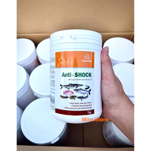 Anti-Shock Cá (Vemedim) Bổ sung hổn hợp Vitamin cho Cá, Ếch, Lươn…Hộp(1Kg)