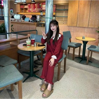 Bộ Đũi Trơn Phối Cổ Sen Mẫu Mới MS A20