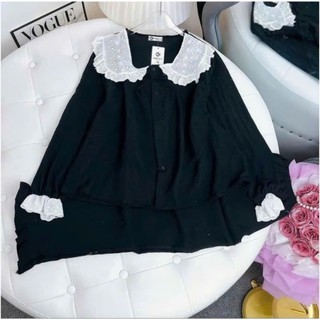 Bộ Đũi Trơn Phối Cổ Sen Mẫu Mới MS A20