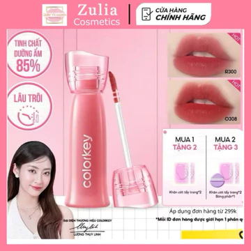 [COLORKEY] Son Lì Colorkey Watery Tint, Lì Mịn Nhẹ Môi, Không Dính, Lâu Trôi, Son Môi Lì 2.5g