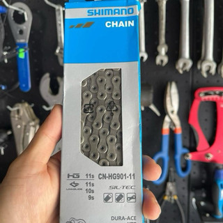 Sên Xích Xe Đạp Road MtB Shimano CN-HG601,HG701,HG901 11 Speed,HG-X11, 116L,Dòng Ultegra Deore XT XTR, Công Nghệ SilTech
