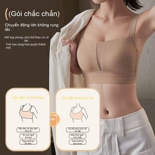 Áo Ngực Chống Rung, Nâng Đỡ Tối Ưu Cho Size Lớn - Thiết Kế Khóa Trước Tiện Lợi, Tạo Dáng Đẹp