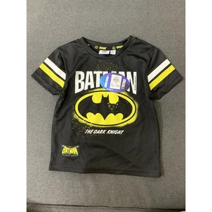 Áo Phông Thể Thao Bé Trai Batman Chất Thun Lưới Thoáng Mát, Năng Động