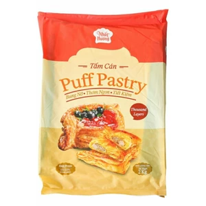 Tấm cán ngàn lớp Puff Pastry Nhất Hương 2Kg/1 Bịch