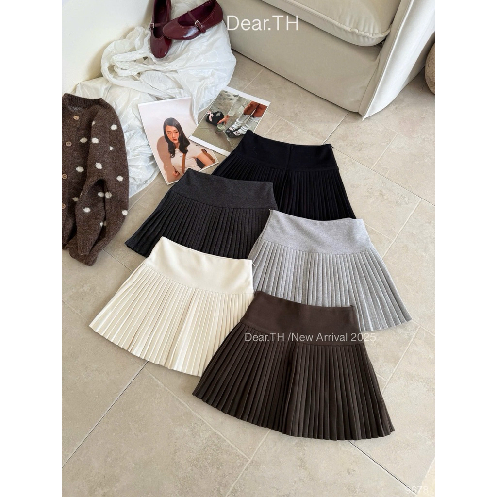 [𝐒𝐮𝐙𝐲] Chân Váy Dạ Nỉ Xếp Li QCCC Loại 1