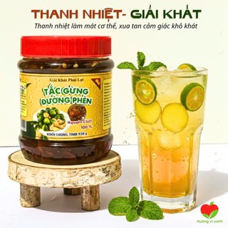 TRÀ TẮC GỪNG ĐƯỜNG PHÈN MỨT CỐT TẮC PHA TRÀ , UỐNG ĐẸP DA, ĐẸP DÁNG HỖ TRỢ TIÊU HÓA , GIẢI NHIỆT GIẢI KHÁT MÙA HÈ