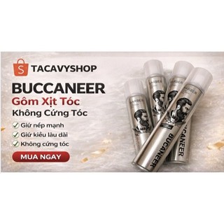 Gôm xịt tóc Bucaneer 320Ml Chính hãng ,Gôm Bạc Xịt Tóc Siêu Cứng,Keo Xịt Tóc giữ nếp tạo kiểu nam nữ
