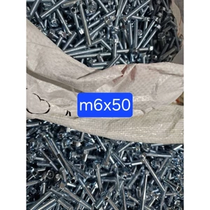 bu lông m6x50 ren 1.25 thân nửa thân hết phụ tùng phụ kiện cho xe chất lượng cao