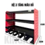 Kệ treo đồ nghề súng pin KINGMAN hàng sơn tĩnh điện, dày dặn chắc chắn đủ phụ kiện đi kèm, chính hãng KINGMAN