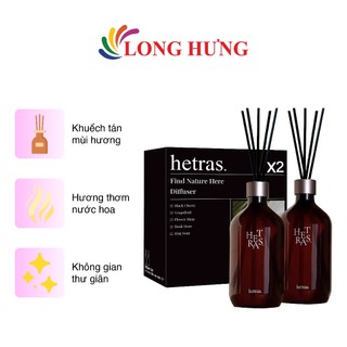 Tinh dầu nước hoa thơm phòng Hetras Premium Diffuser (500ml)