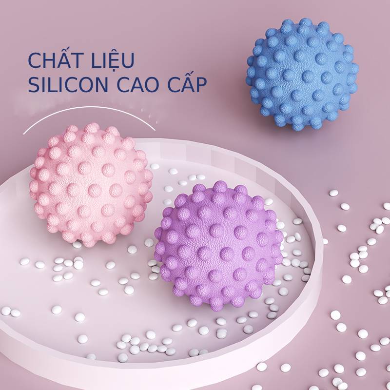 Bóng massage 3D silicon cao cấp, giúp thư giãn cơ vai, cổ, eo, lưng, bắp chân SPORTY YGB38
