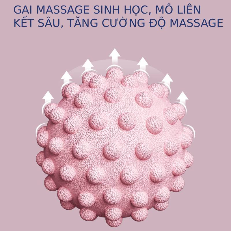 Bóng massage 3D silicon cao cấp, giúp thư giãn cơ vai, cổ, eo, lưng, bắp chân SPORTY YGB38