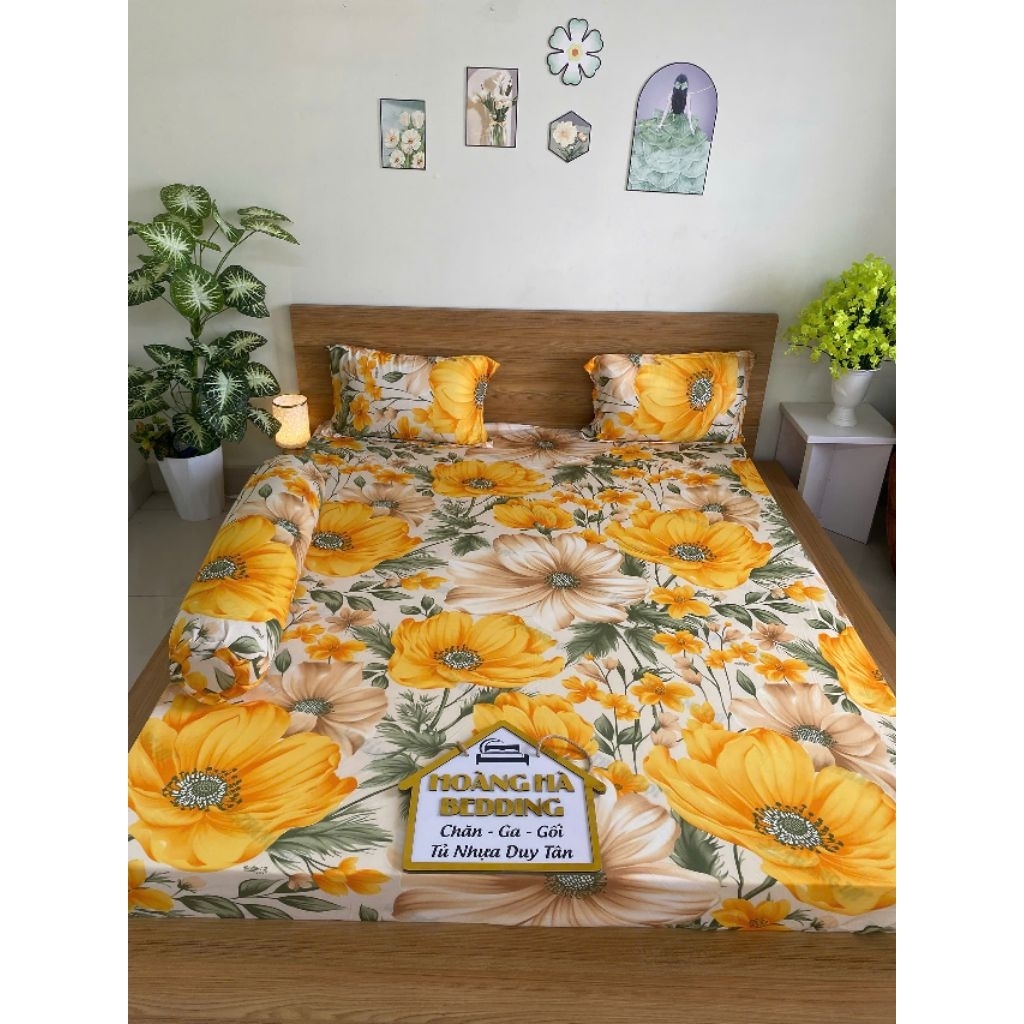 ga thun lạnh Hoa vàng đủ kích cỡ (có bán thêm áo ôm kéo)