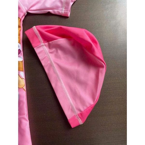 Bộ Đồ Bơi Trẻ Em Chú Chó Cứu Hộ Dư Xịn Liền Thân Kèm Mũ, Hoạt Hình Dễ Thương