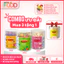 Mua 3 hủ bánh ăn dặm sữa chua 250ml tặng 1 hủ bánh gạo 250ml cho bé ăn dặm từ 6 tháng | HƯƠNG FOOD