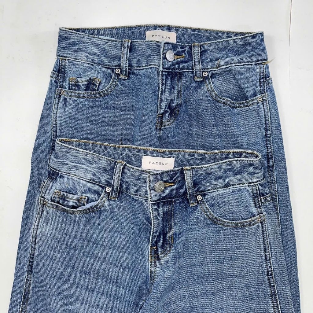 (BomoHouse) Quần jean baggy Pac* sun* bigsize - dư xịn