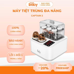 Máy tiệt trùng sấy khô nấu cháo thông minh tích hợp máy hâm sữa - CAPTAIN 2 - FB4315SL