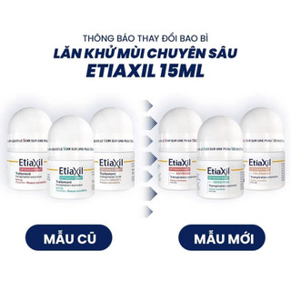 Lăn Khử Mùi EtiaXil Detranspirant Traitement Roll-On (15ml)