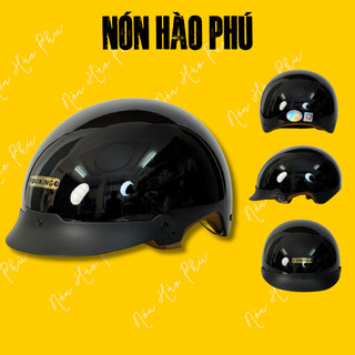 Mũ bảo hiểm CHÍNH HÃNG VIKING04 TRÒN CIRCLE nam nữ, nón bảo hiểm gáo ABS đạt chuẩn nửa đầu, lót nâu cao cấp ảnh 5
