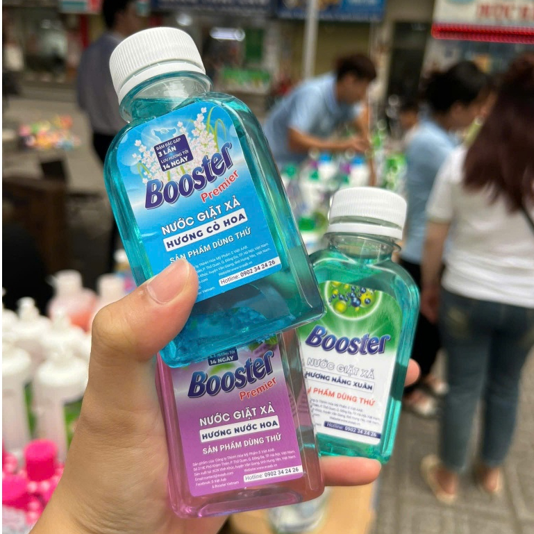 Chai dùng thử Nước giặt xả Bosster 100ml