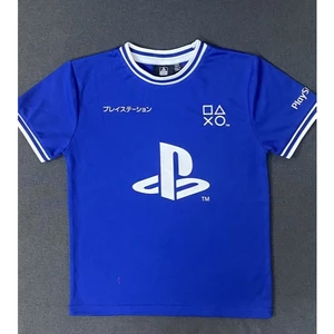 Áo Thể Thao Bé Trai XO PlayStation Màu Xanh Dương Thoáng Mát, Năng Động