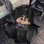 （24H SHIP） Áo thun in hình Crayon Shin-chan, 100% cotton, cổ tròn rộng rãi, tay ngắn, thoáng khí và thấm mồ hôi-D672